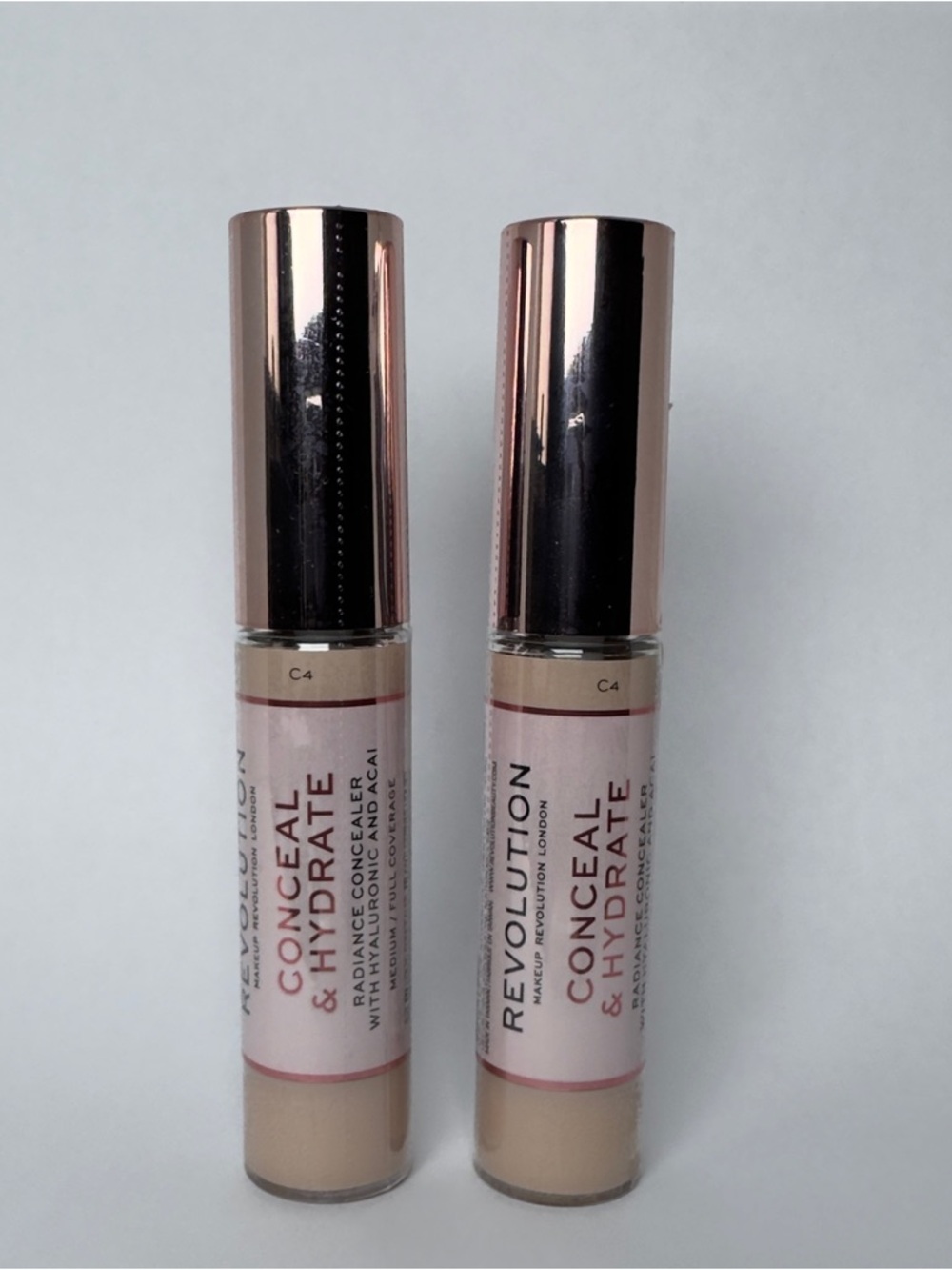 Revolution Conceal & Hydrate Cream Concealer - C4 Nude